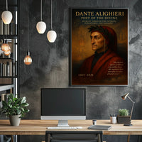 Dante Alighieri Poet of the Divine Poster