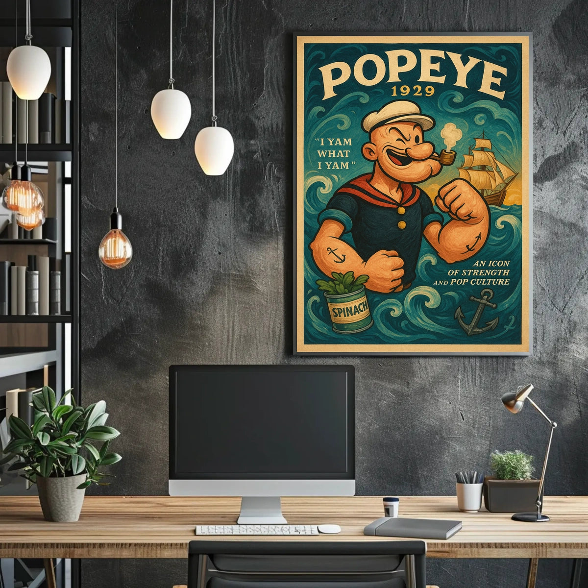 Popeye 1929 Art Poster POP-97