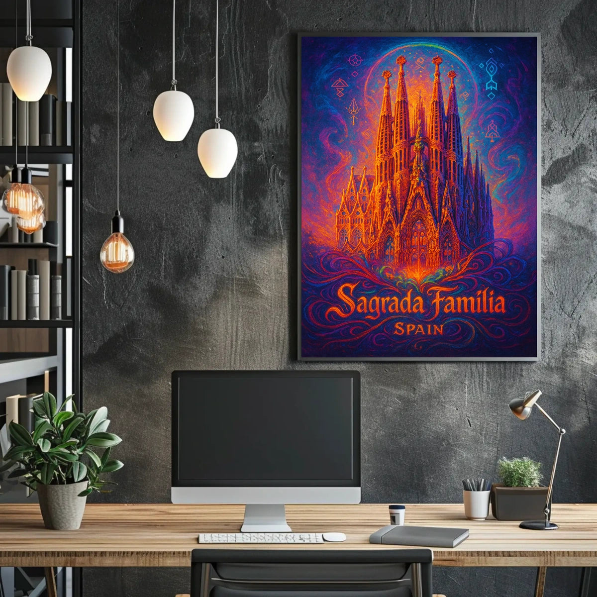 Sagrada Famรญlia Spain Poster