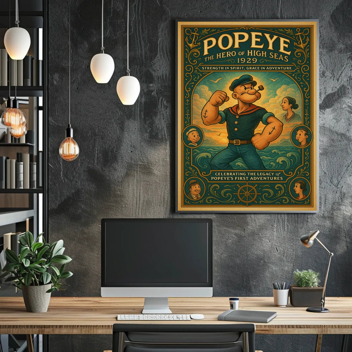 Popeye 1929 Art Poster POP-67