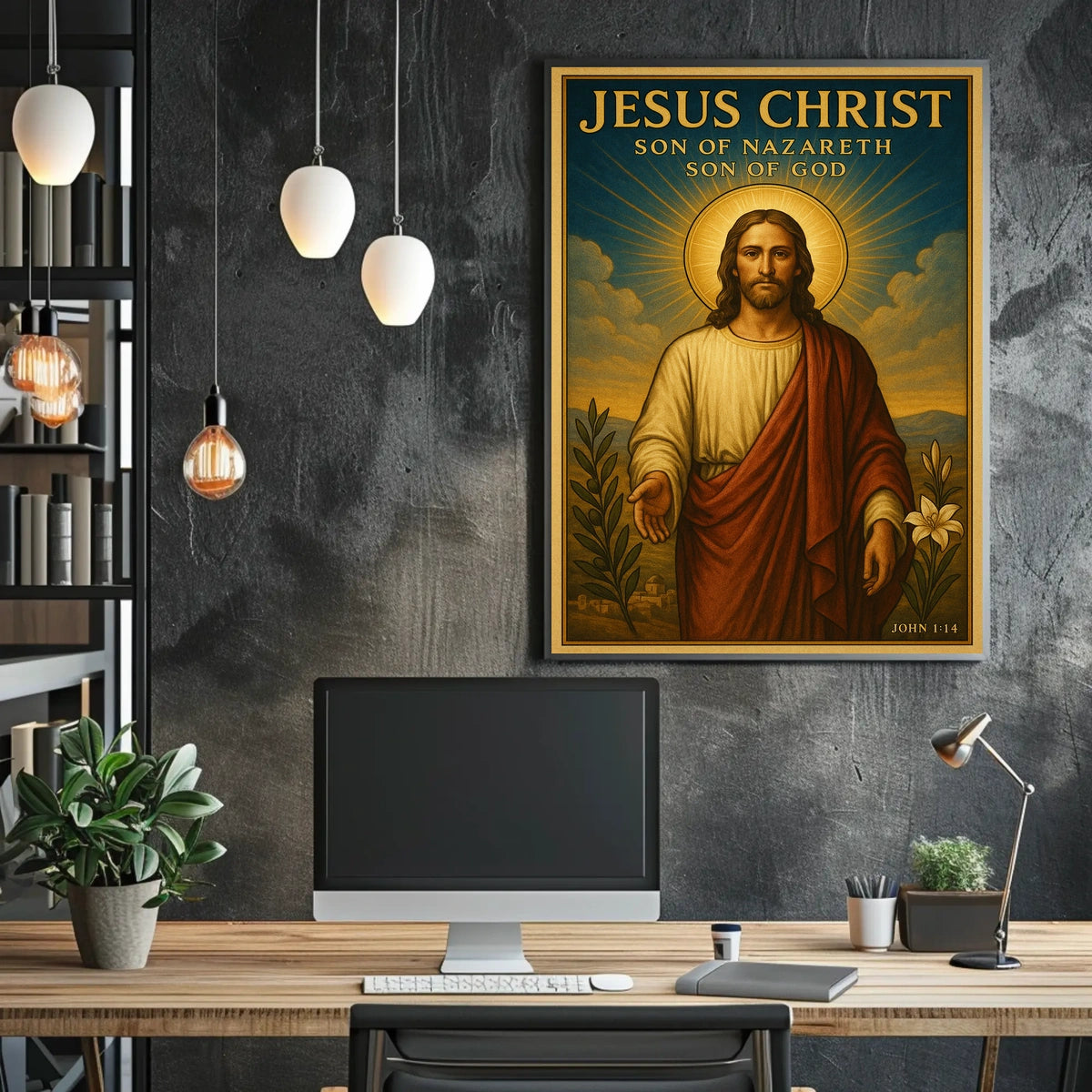 Jesus Christ Son Of Nazareth Poster