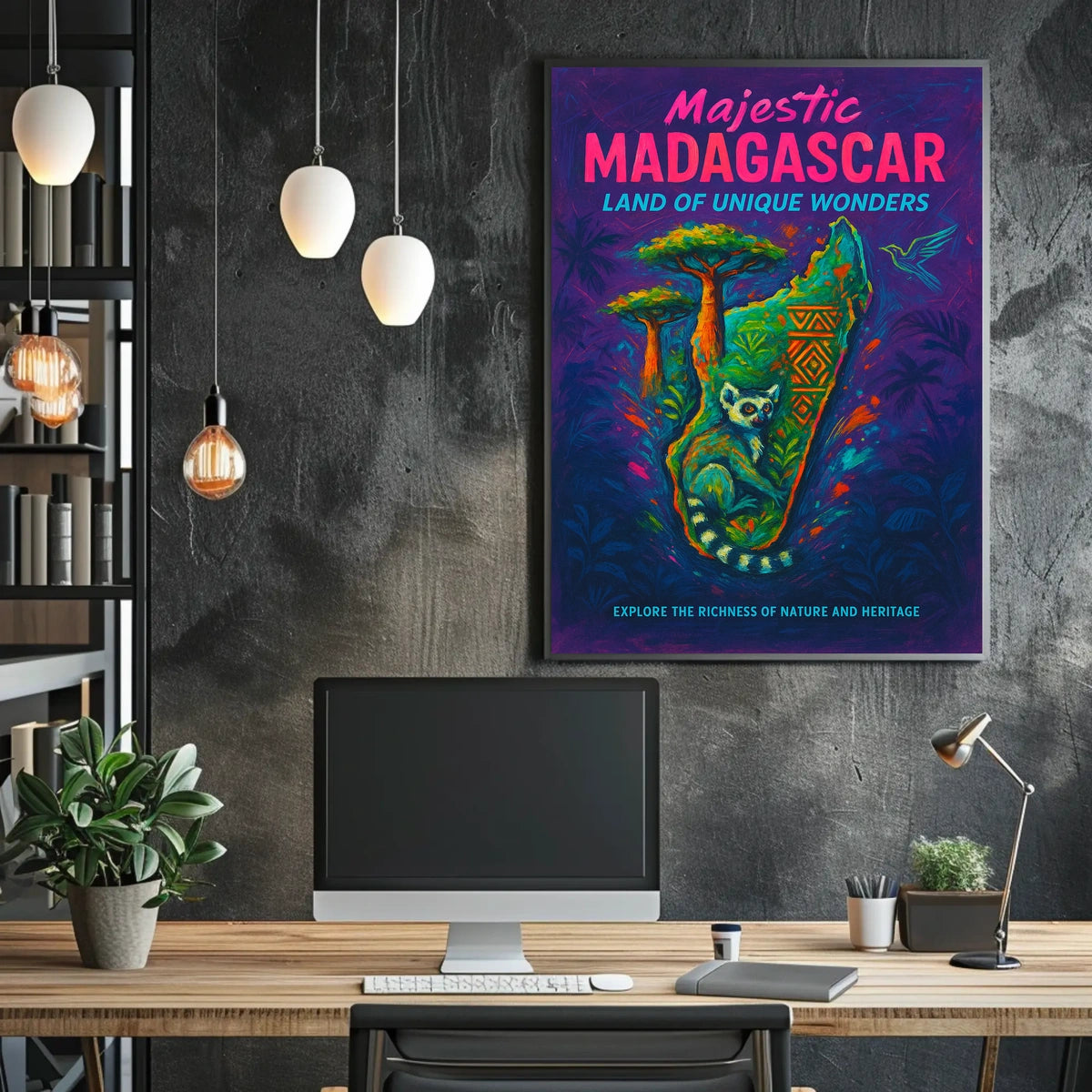 Majestic Madagascar Poster