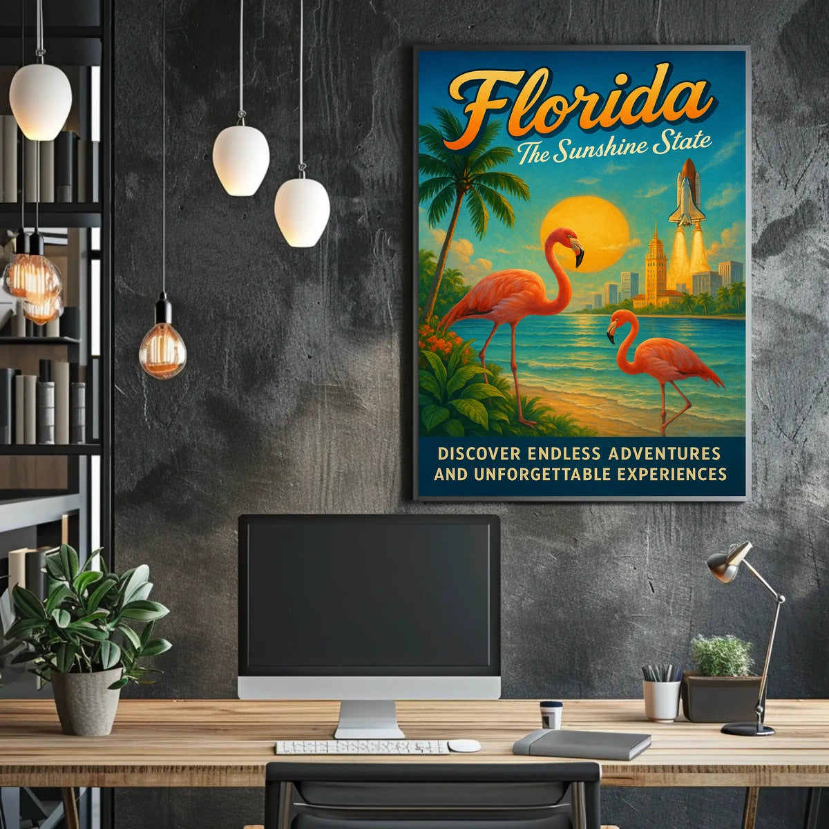 Florida The Sunshine State Poster