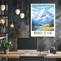 Wrangell St Elias National Park Poster Print