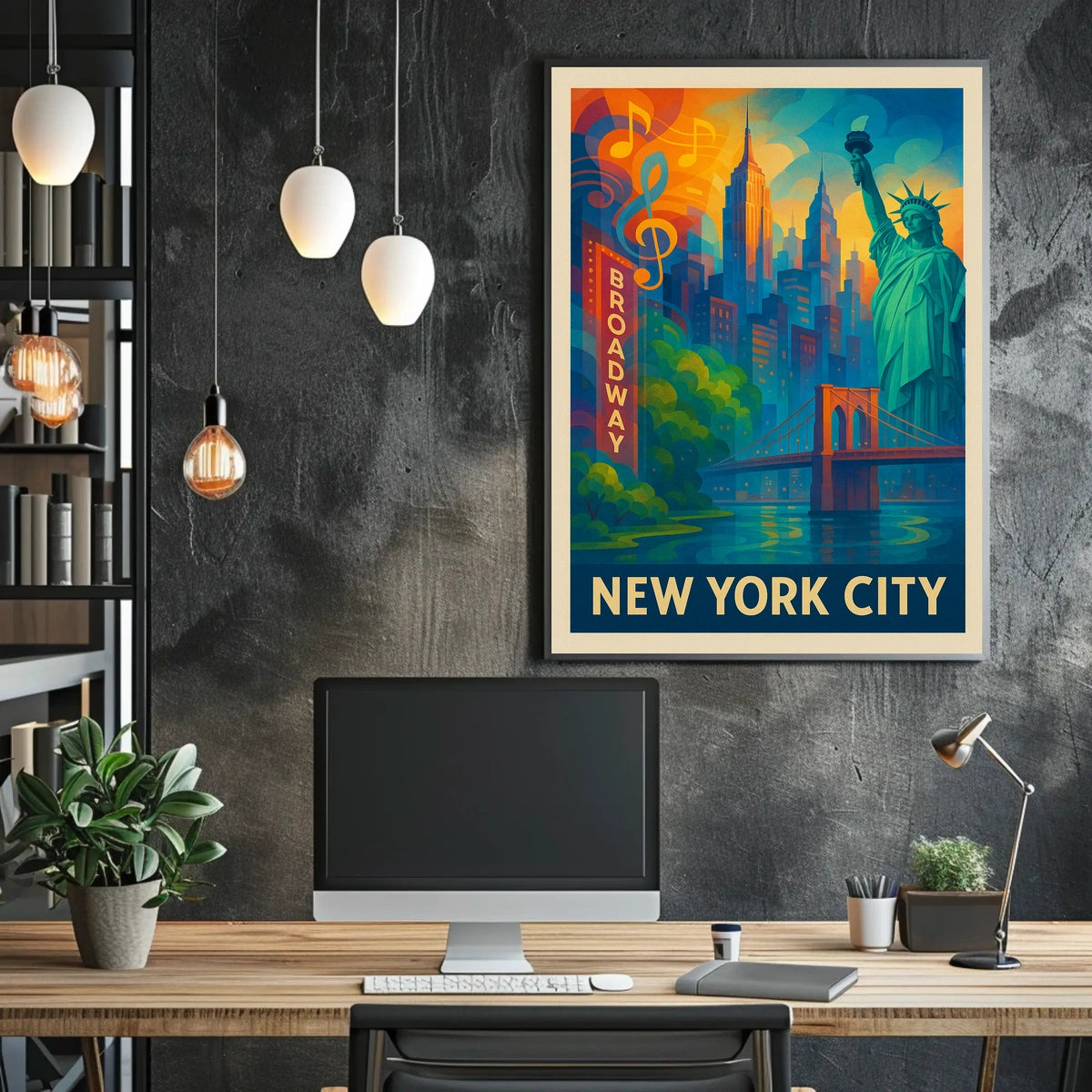 Discover New York City Poster