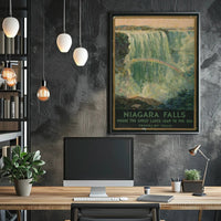 Niagara Falls Travel Poster PosterGoat