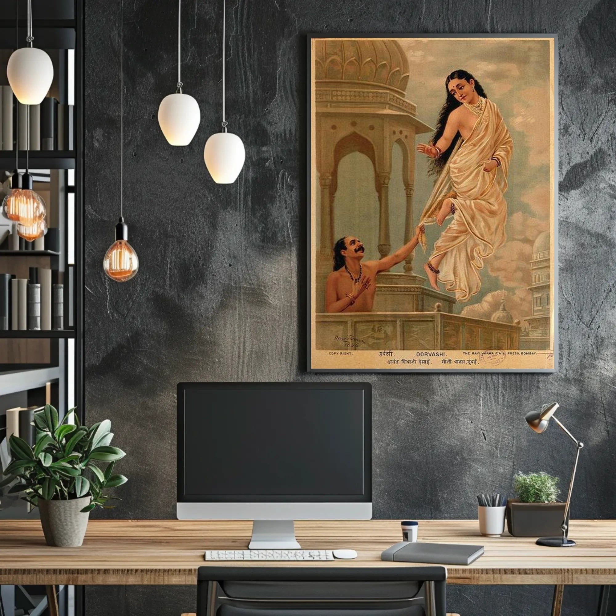 Enchanting Urvashi Poster PosterGoat