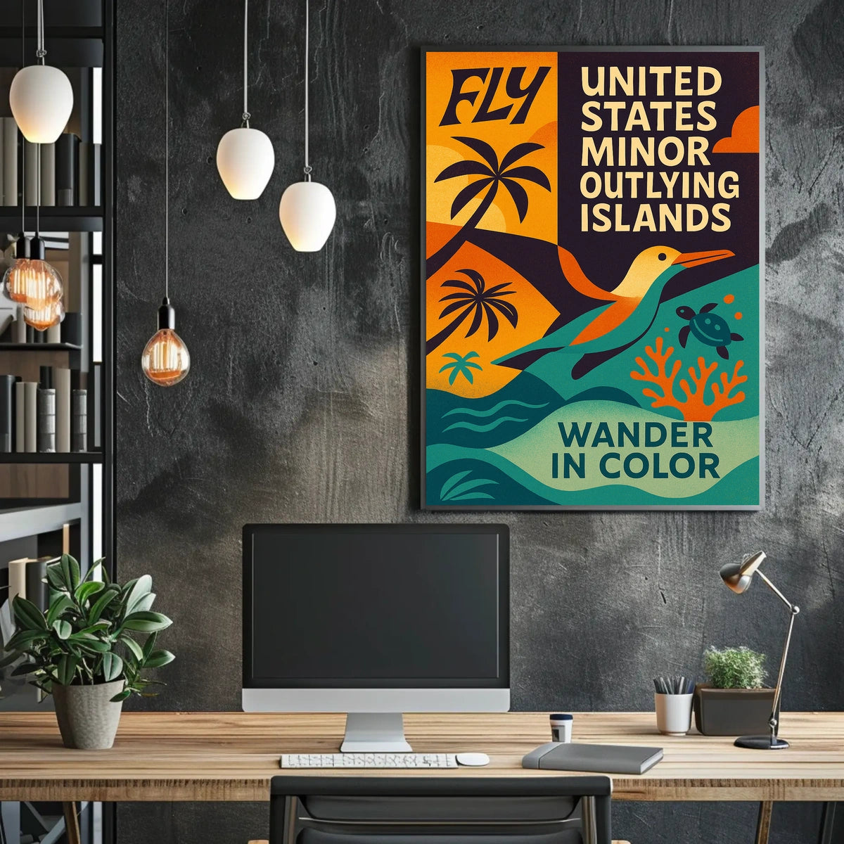 Explore the United States Minor Outlying Islands Poster
