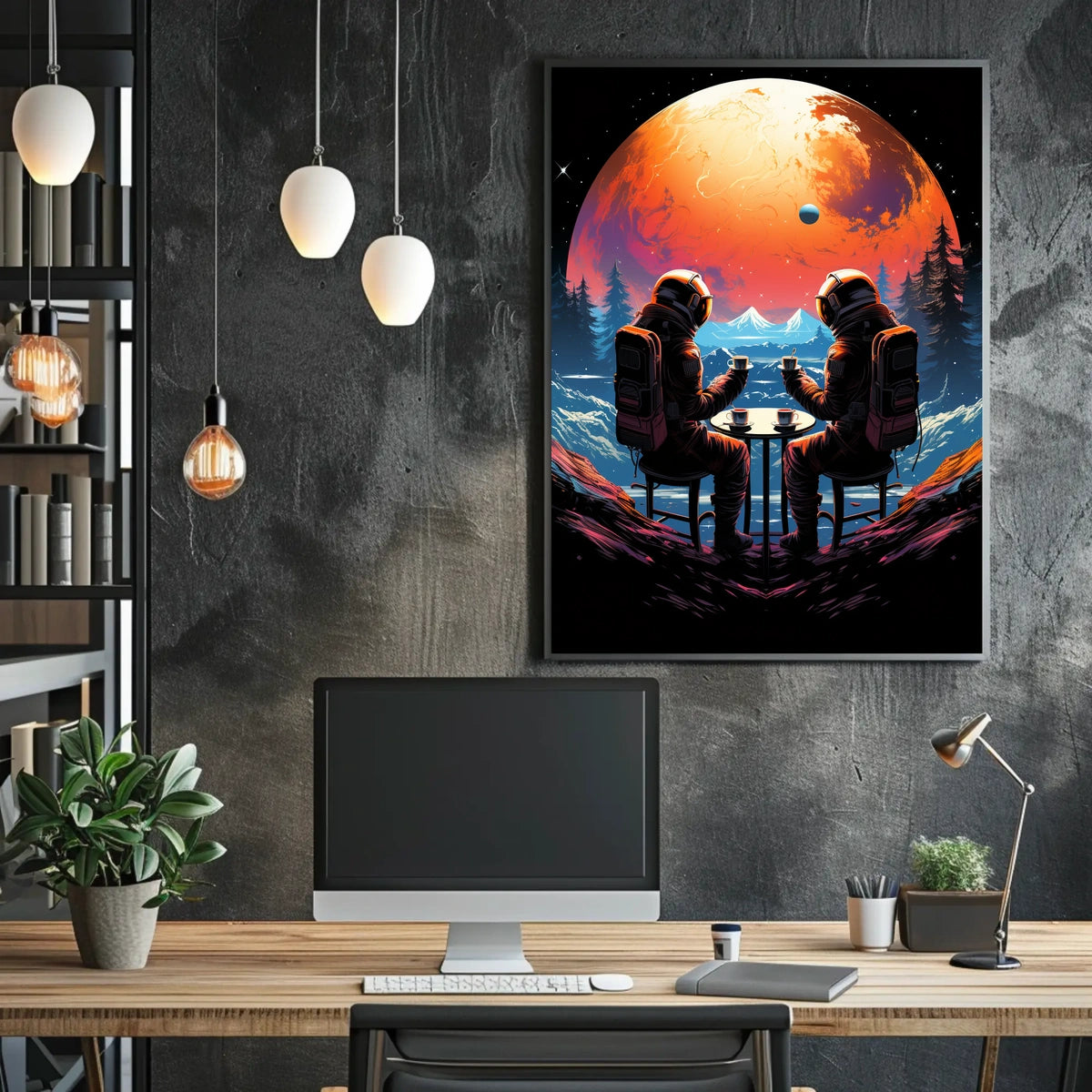 Cosmic Coffee Break Poster