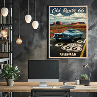 Journey Through Old Route 66 Poster