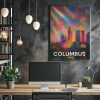 Columbus Ohio Captivating Minimalist Poster