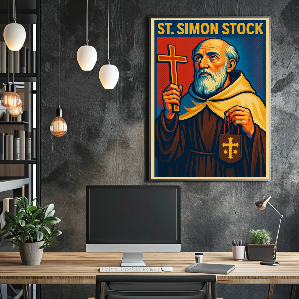 St. Simon Stock Poster