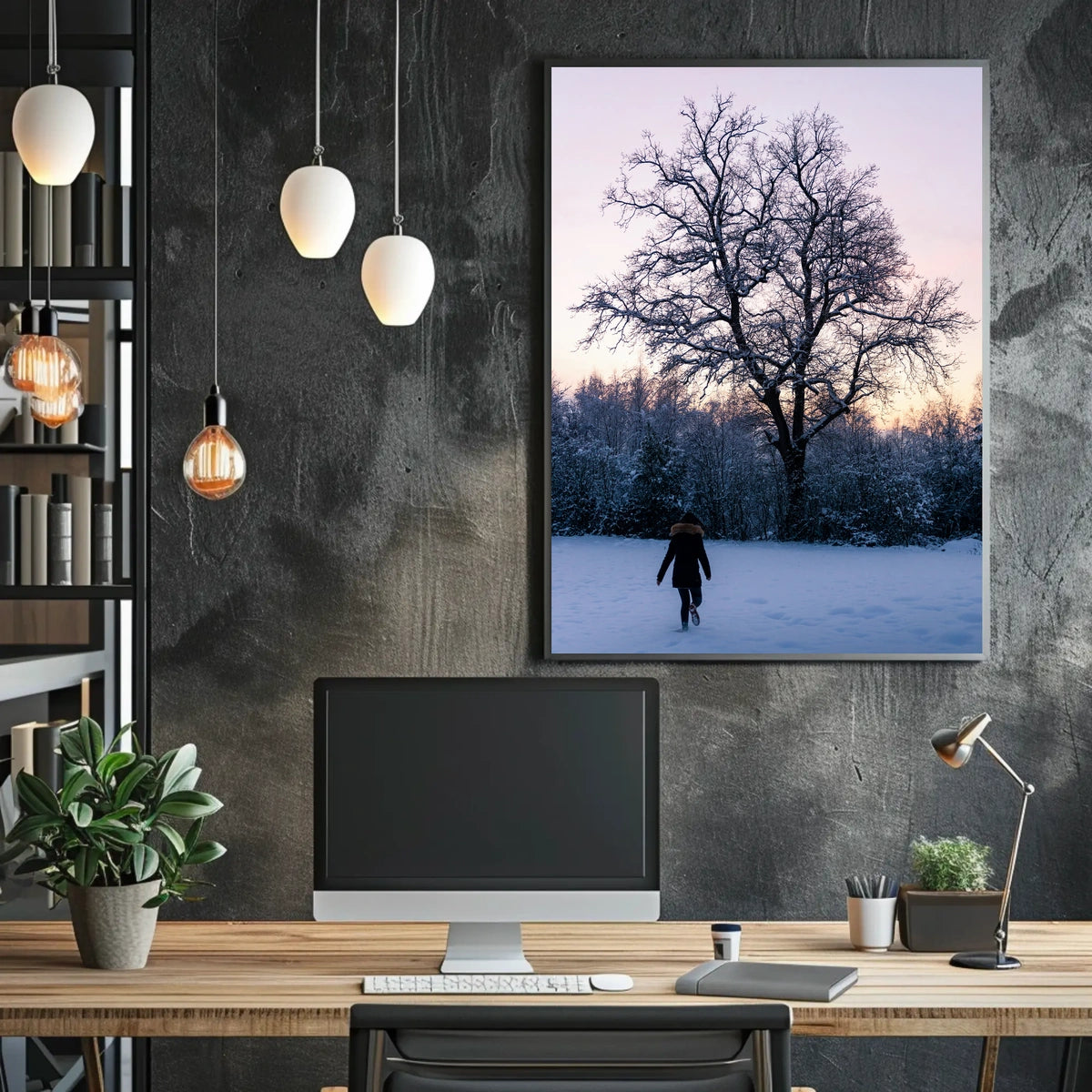 Winter Solitude Poster