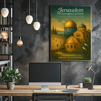 Jerusalem A Convergence Of Faiths Poster
