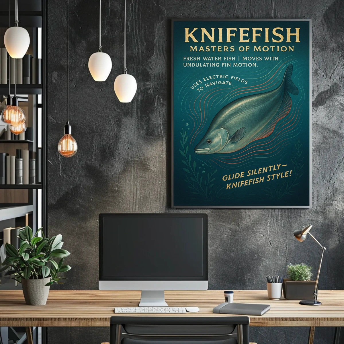 Knifefish Masters of Motion Poster