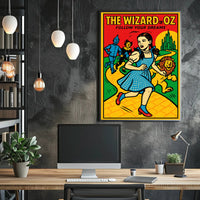 Wizard of Oz Pop Culture Poster PosterGoat