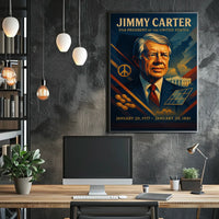 Jimmy Carter 39th President Poster