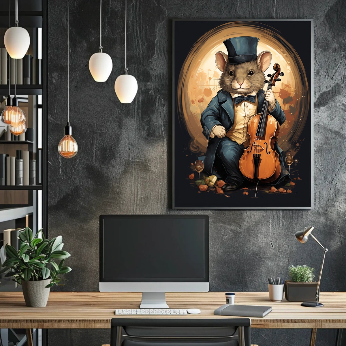 The Musical Mouse Poster