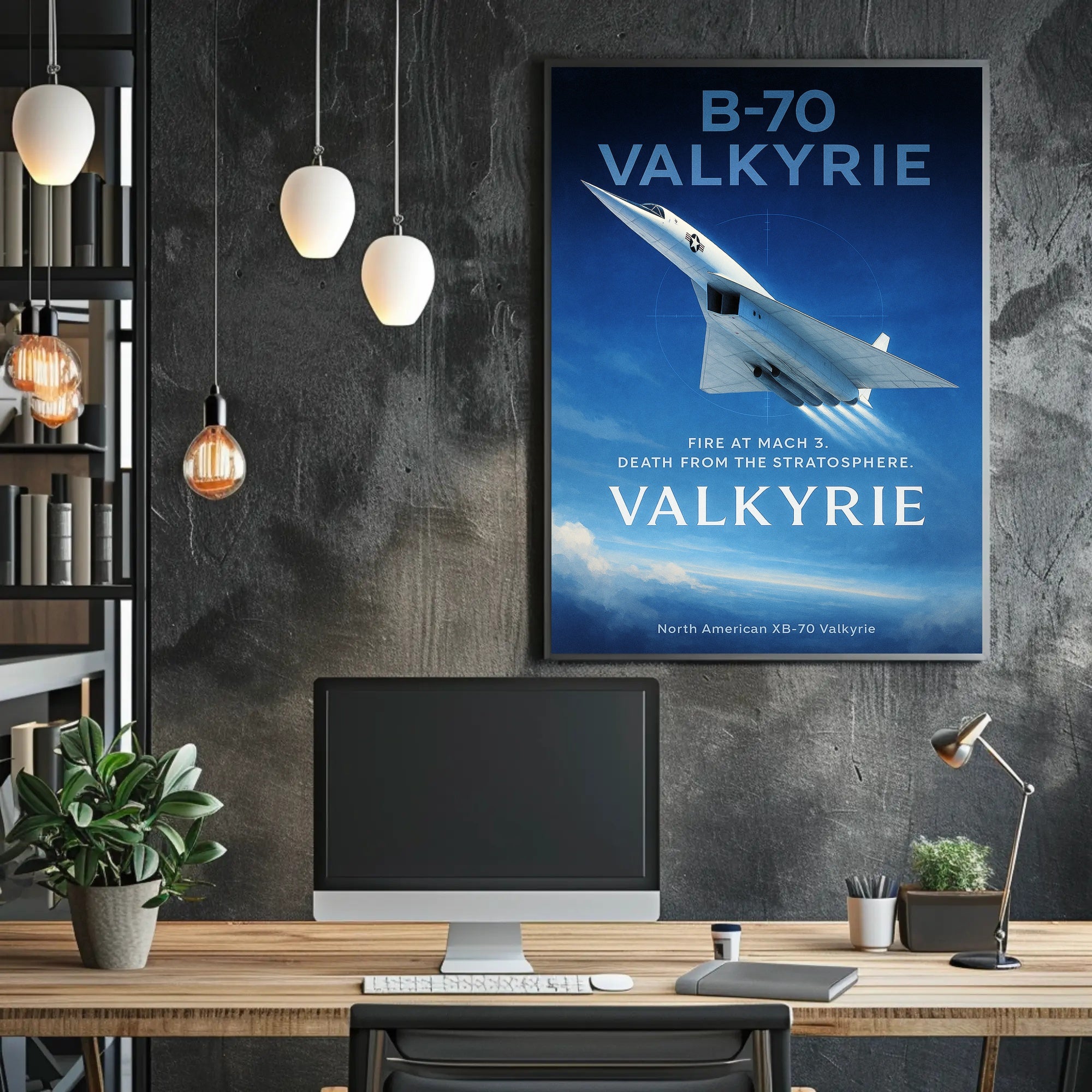 B-70 Valkyrie Poster PosterGoat