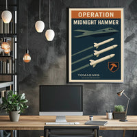 Operation Midnight Hammer Military Propaganda Poster PosterGoat