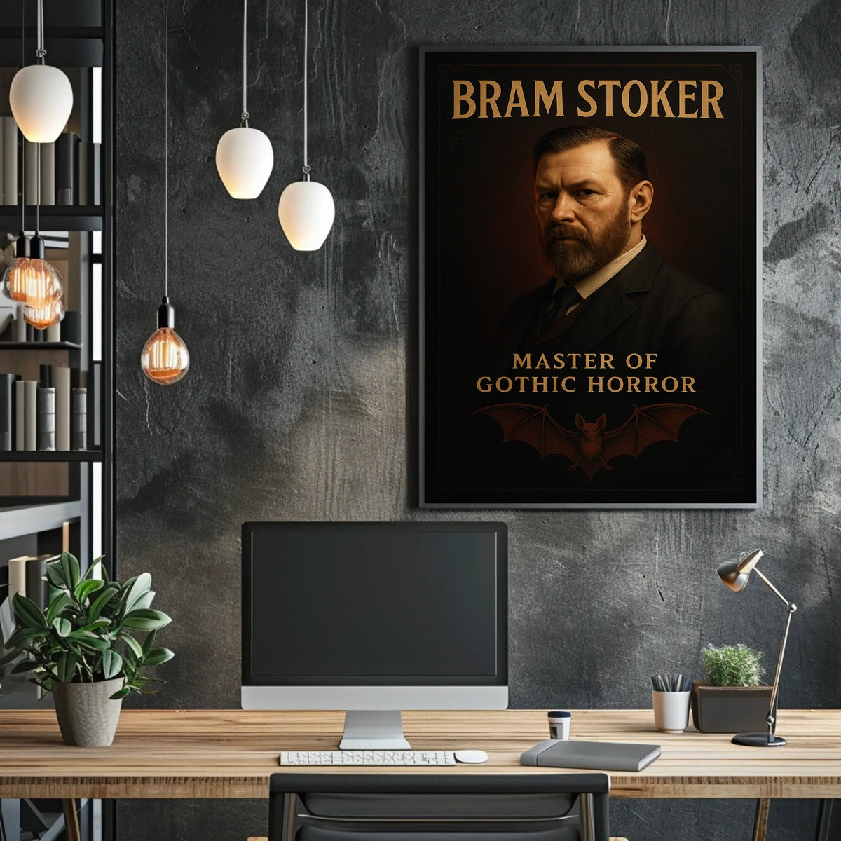 Bram Stoker Master Of Gothic Horror Poster