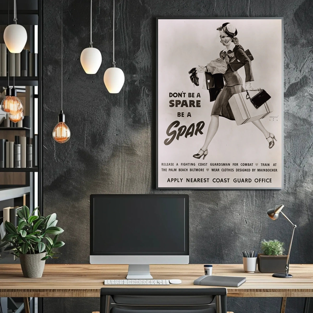 WWII Coast Guard Women's Reserve Recruitment Poster
