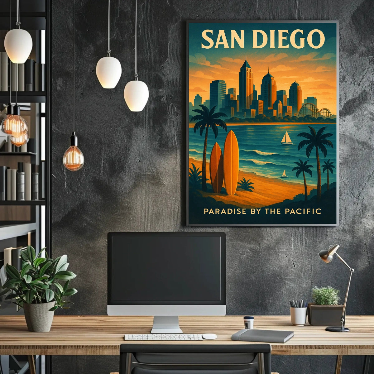 San Diego Paradise By The Pacific Poster