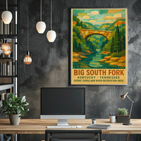 Big South Fork Scenic Area Poster
