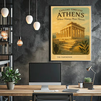 Explore Timeless Athens Poster