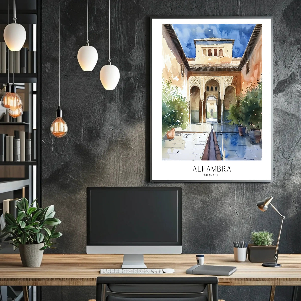 Alhambra Granada Poster
