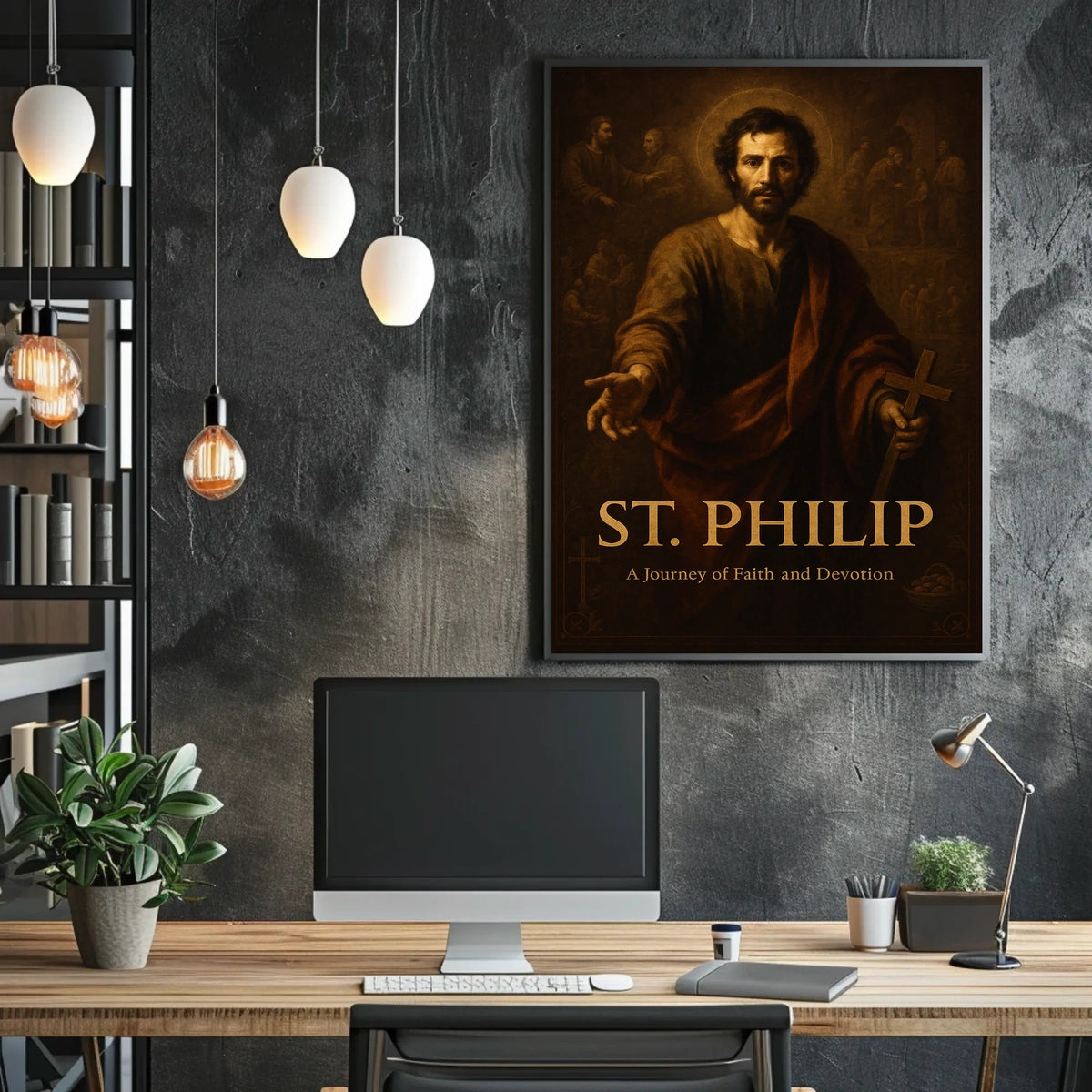St. Philip A Journey Of Faith Poster
