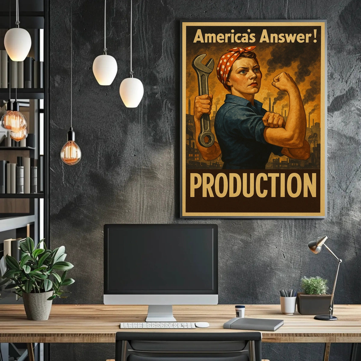 Americas Answer Production Poster
