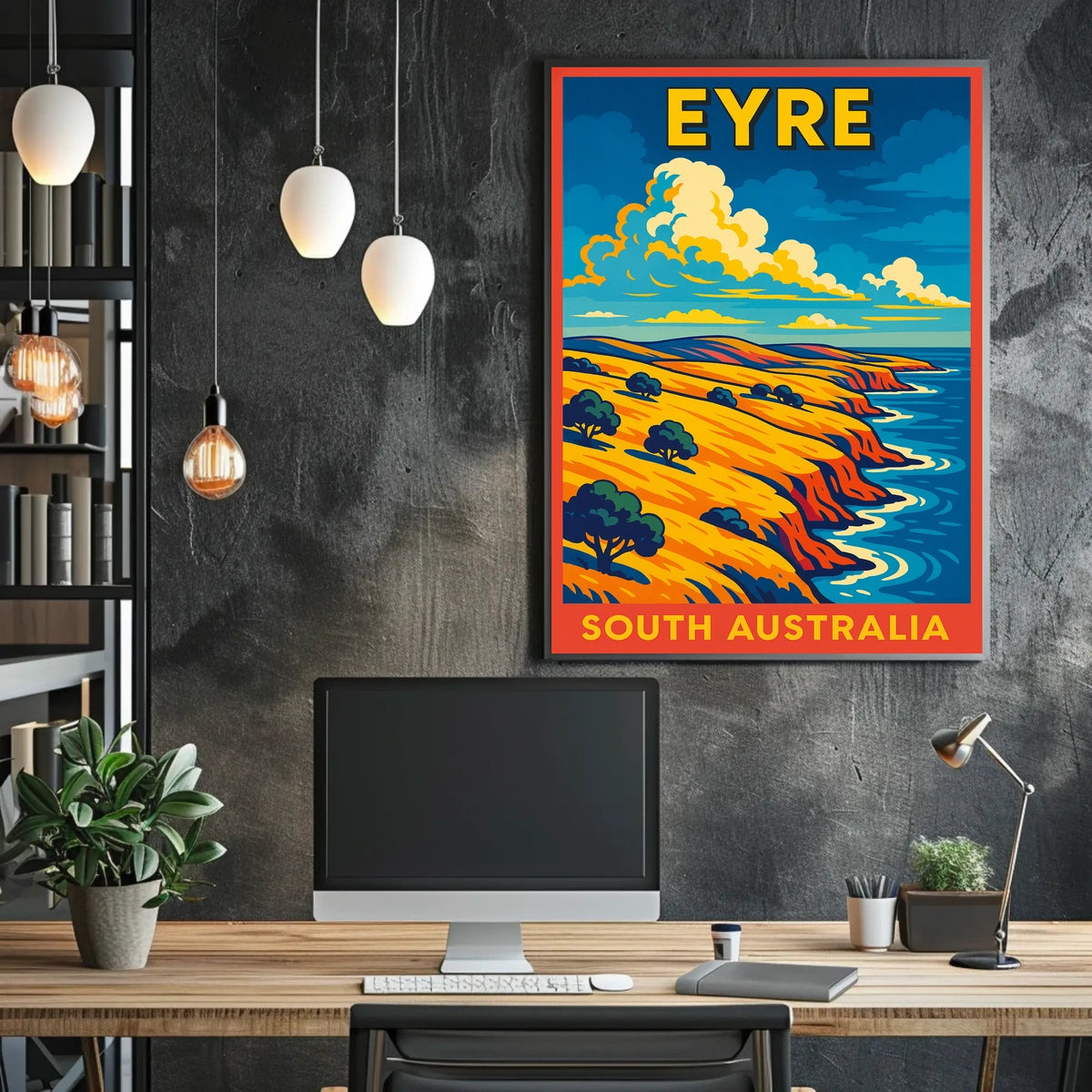 Eyre Peninsula South Australia Poster