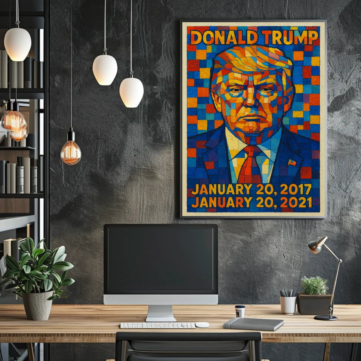 Donald Trump Presidential Term Poster