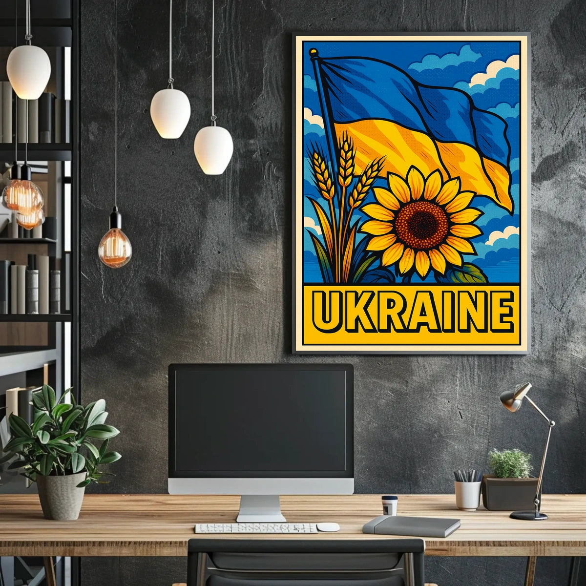 Ukraine A Symbol Of Hope Poster