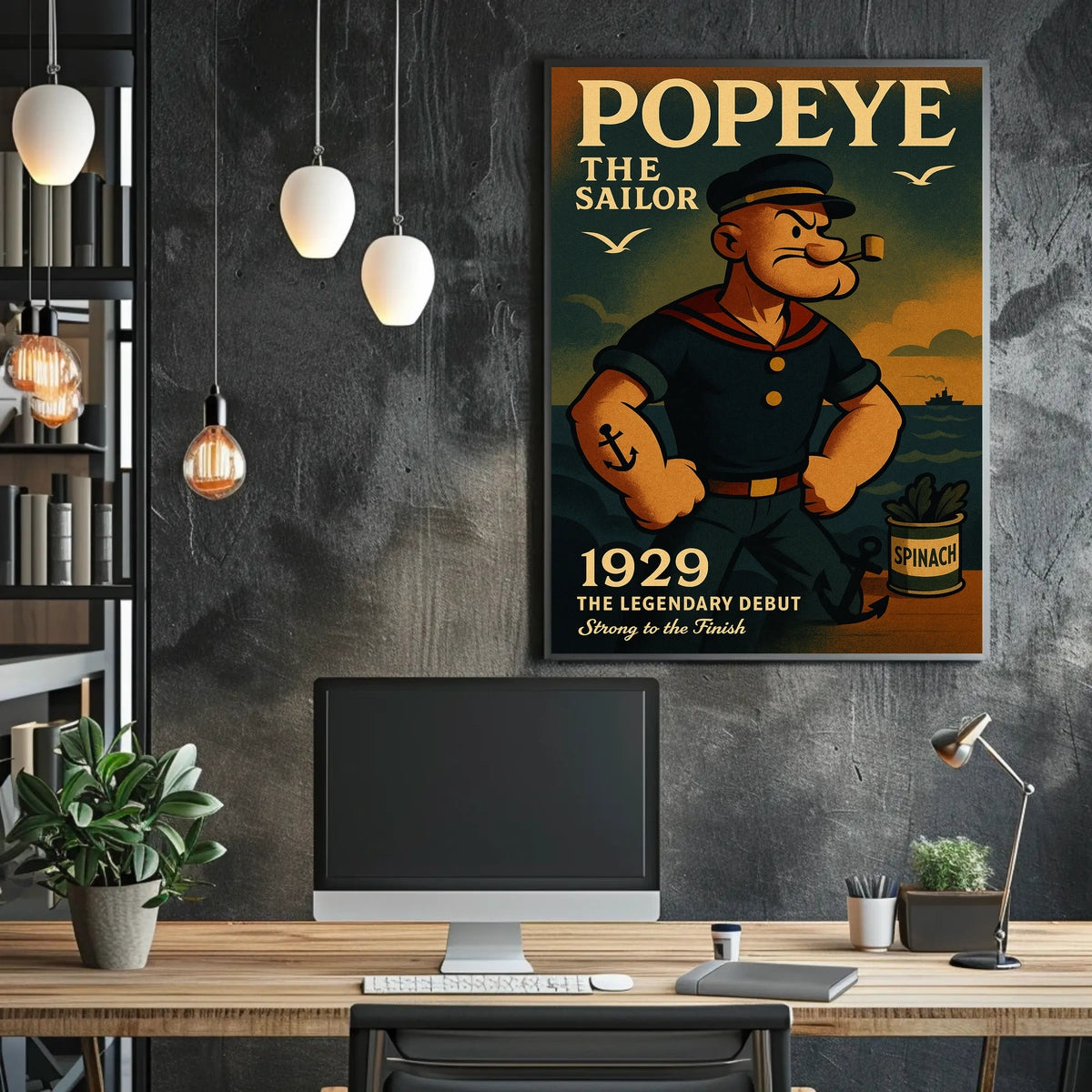 Popeye 1929 Art Poster POP-112