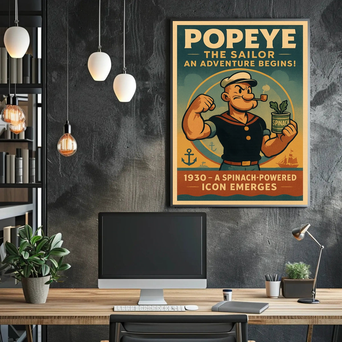 Popeye 1929 Art Poster POP-32
