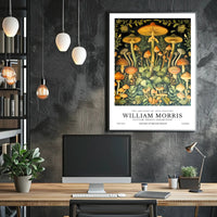 William Morris Cotton Prints Exhibition Poster