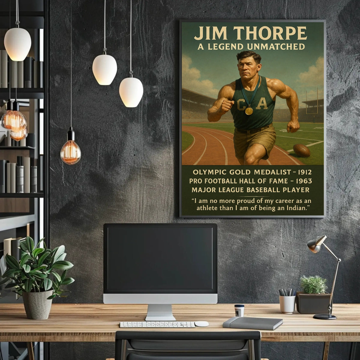Jim Thorpe A Legend Unmatched Poster