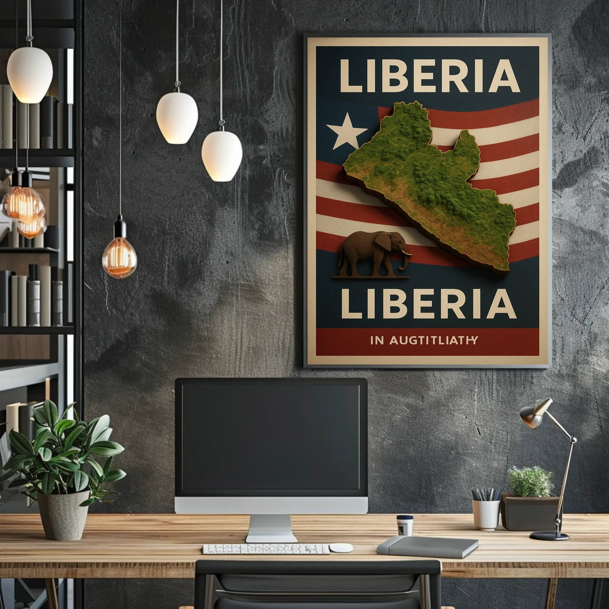 Liberia A Visual Tribute Poster