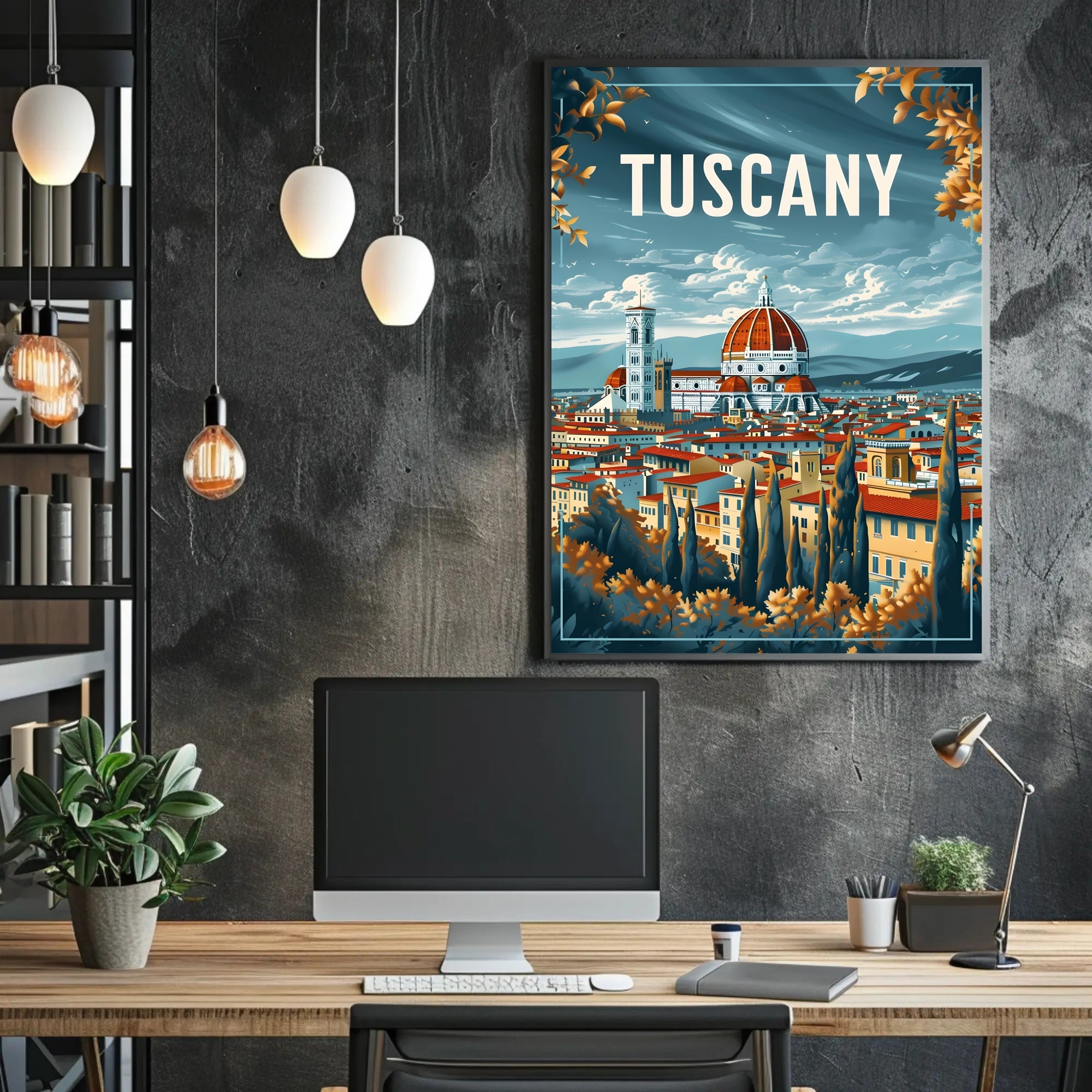 Discover Tuscany Poster