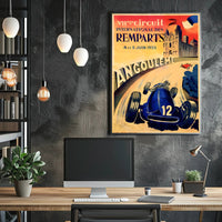 Circuit des Remparts 1955 Poster