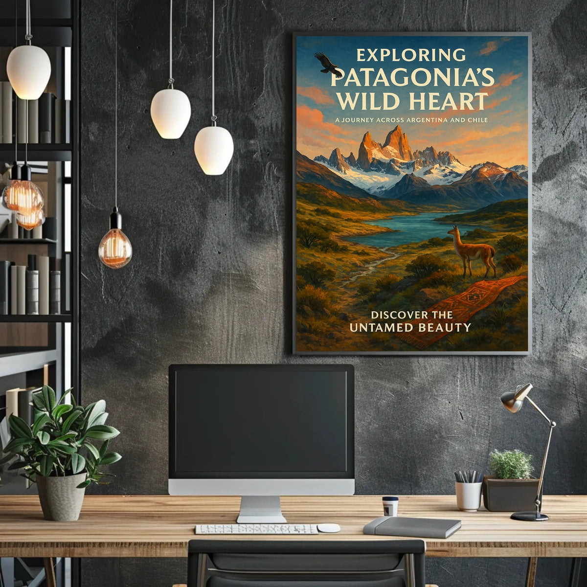 Exploring Patagonias Wild Heart Poster
