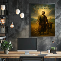 St. Isidore, the Farmer Poster PosterGoat