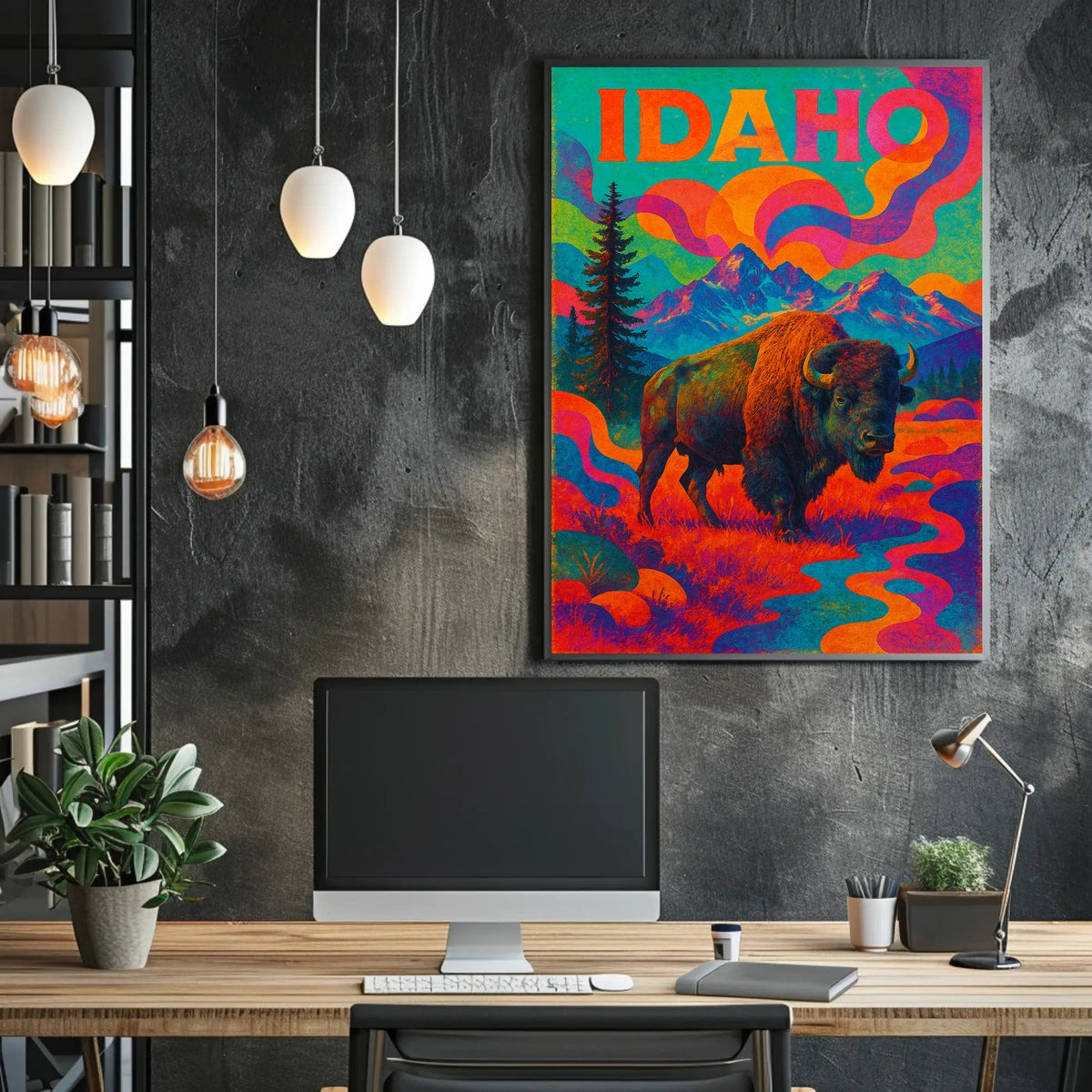 Idaho Wilderness Poster