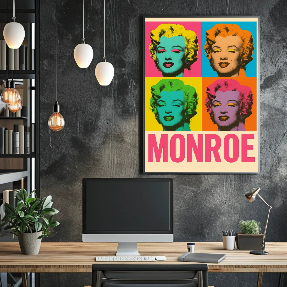 Monroe Pop Art Poster