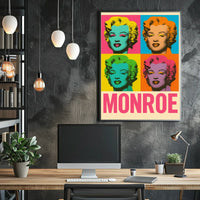 Monroe Pop Art Poster