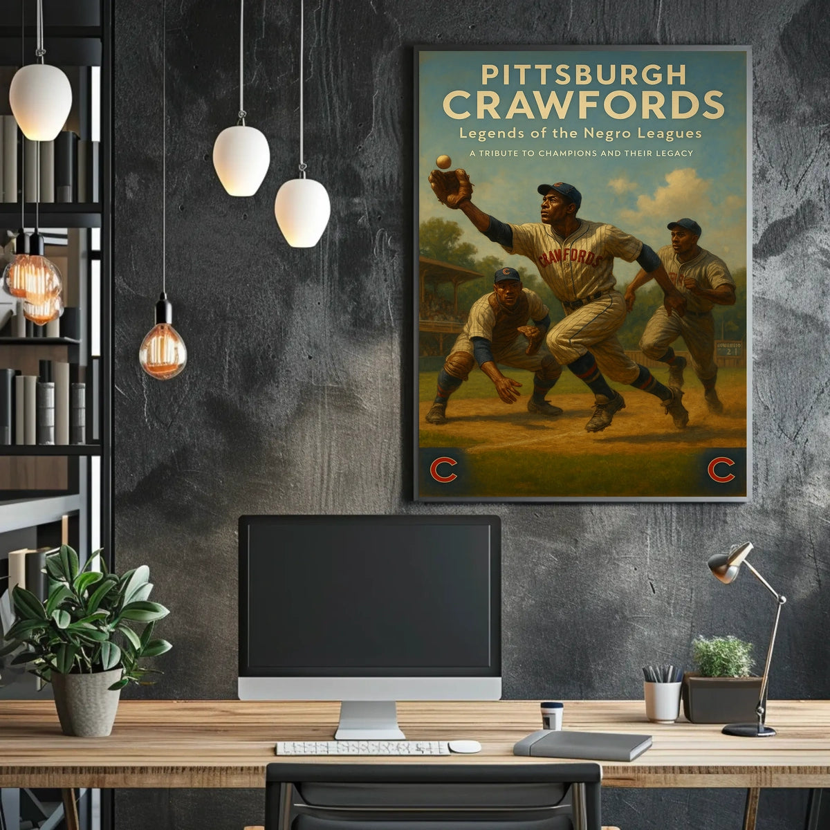 Pittsburgh Crawfords Legends Of The Poster