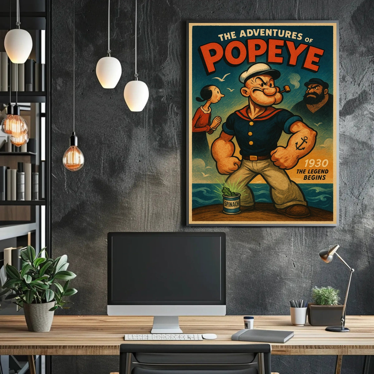 Popeye 1929 Art Poster POP-103