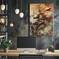 Vintage Nature Landscape Art Poster